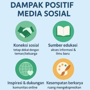 dampak positif media sosial