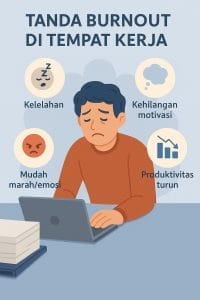tanda burnout di tempat kerja